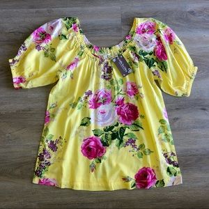 NWT!! Matilda Jane In Town Peasant Blouse